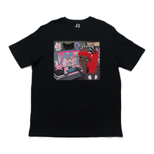 Load image into Gallery viewer, "Virtual girlfriend" Cut and Sew Wide-body Tee White