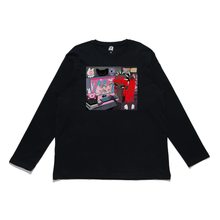 Load image into Gallery viewer, "Virtual girlfriend" Cut and Sew Wide-body Long Sleeved Tee White