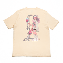 Load image into Gallery viewer, "Tough & Memories"  Cut and Sew Wide-body Tee Beige