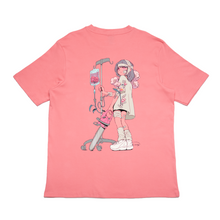 Load image into Gallery viewer, "Tough & Memories"  Cut and Sew Wide-body Tee Beige