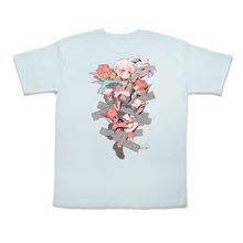 Load image into Gallery viewer, "Journey & Keep up" Taper-Fit Heavy Cotton Tee Mint