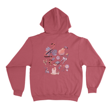 Load image into Gallery viewer, "Flower Glass" Basic Hoodie Pink