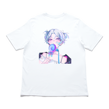 Load image into Gallery viewer, "Hungry Candy" Cut and Sew Wide-body Tee White