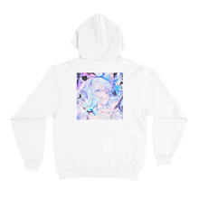 Load image into Gallery viewer, "Gift" Basic Hoodie White/Cobalt Blue