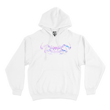 Load image into Gallery viewer, "Gift" Basic Hoodie White/Cobalt Blue
