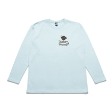Load image into Gallery viewer, "can opener smooth dream" Taper-Fit Heavy Cotton Long Sleeve Tee Mint