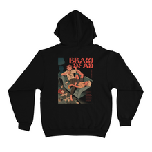 Load image into Gallery viewer, "Braindead" Basic Hoodie Black/Beige
