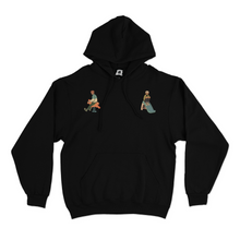 Load image into Gallery viewer, "Braindead" Basic Hoodie Black/Beige