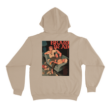 Load image into Gallery viewer, "Braindead" Basic Hoodie Black/Beige