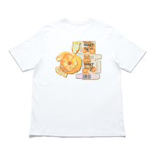 Load image into Gallery viewer, "Tangy snail" Cut and Sew Wide-body Tee White/Beige