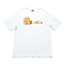 Load image into Gallery viewer, "Tangy snail" Cut and Sew Wide-body Tee White/Beige