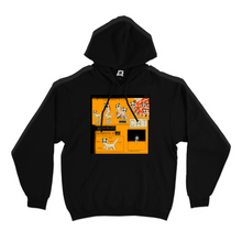 Load image into Gallery viewer, "2747" Basic Hoodie Black/Khaki