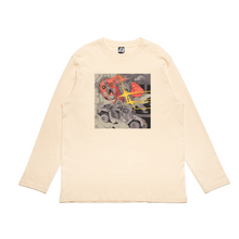 Load image into Gallery viewer, "car-chaser" Cut and Sew Wide-body Long Sleeved Tee Black