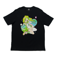 Load image into Gallery viewer, "Soreyu" Cut and Sew Wide-body Tee Black/Beige