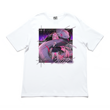 Load image into Gallery viewer, "Snake King" Cut and Sew Wide-body Tee Black/White
