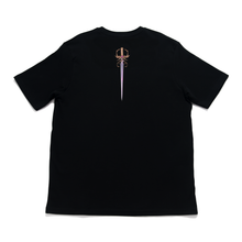 Load image into Gallery viewer, "Legendary Item" Cut and Sew Wide-body Tee Black/Red