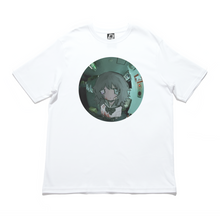 Load image into Gallery viewer, "Reflection 1" Cut and Sew Wide-body Tee Black