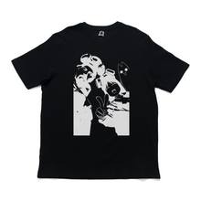 Load image into Gallery viewer, "Sth" Cut and Sew Wide-body Tee Black / White