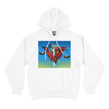 Load image into Gallery viewer, "Justice" Basic Hoodie White