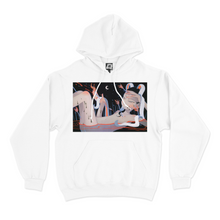Load image into Gallery viewer, "Tiny Piercing Holes" Basic Hoodie White
