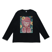 Load image into Gallery viewer, "I Just Want To Grow Old And Die With You" Cut and Sew Wide-body Long Sleeved Tee Black