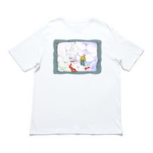 Load image into Gallery viewer, "Benevolent World" - Cut and Sew Wide-body Tee White