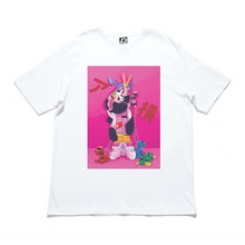 Load image into Gallery viewer, "Doggo" Cut and Sew Wide-body Tee White