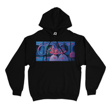 Load image into Gallery viewer, "Wash" Basic Hoodie Black/Pink