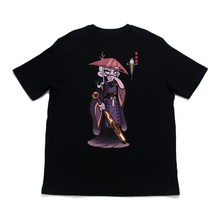 Load image into Gallery viewer, "Asagi" Cut and Sew Wide-body Tee Black