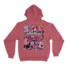 Load image into Gallery viewer, "Hokai Ori Series" Basic Hoodie Black/Pink
