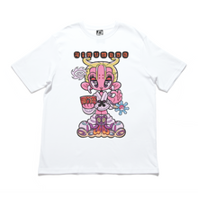 Load image into Gallery viewer, "Karate Do" - Cut and Sew Wide-body Tee White/Black