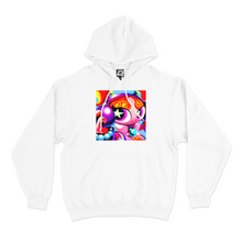 Load image into Gallery viewer, &quot;The Transceivers CATS!&quot; Basic Hoodie Black/White/Pink