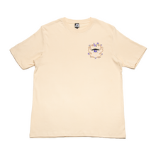 Load image into Gallery viewer, "Nightshade" Cut and Sew Wide-body Tee Beige