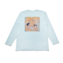 Load image into Gallery viewer, "Blue Fairy" Taper-Fit Heavy Cotton Long Sleeve Tee Mint