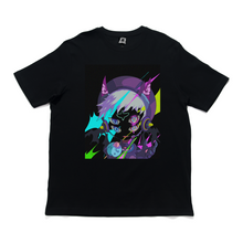 Load image into Gallery viewer, "Neothaicivilization: The Observer" - Cut and Sew Wide-body Tee White/Black