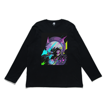 Load image into Gallery viewer, "Neothaicivilization: The Observer" Cut and Sew Wide-body Long Sleeved Tee White/Black