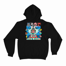 Load image into Gallery viewer, "TIGERA GIRL" Basic Hoodie Black