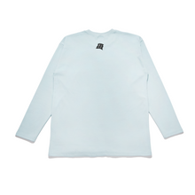 Load image into Gallery viewer, "Crossing River" Taper-Fit Heavy Cotton Long Sleeve Tee Mint