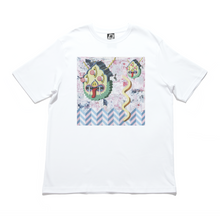 Load image into Gallery viewer, "159" Cut and Sew Wide-body Tee White