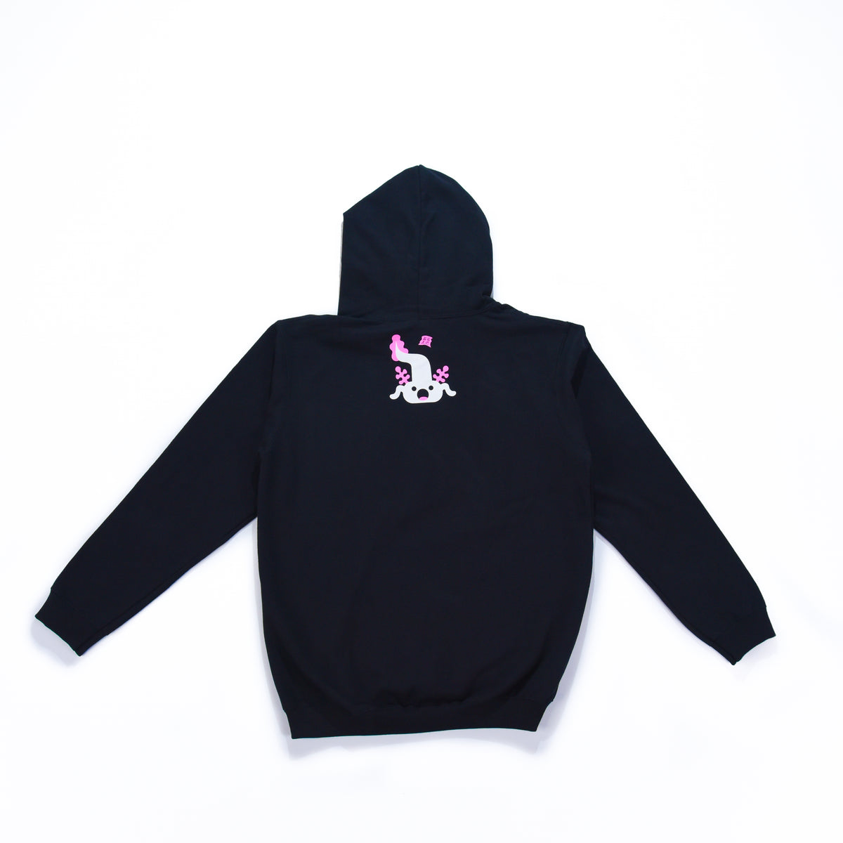 Axolotl Sweatshirt Hoodie Black – Kiru Made 着るまで