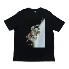 Load image into Gallery viewer, "Silent" Cut and Sew Wide-body Tee White/Black