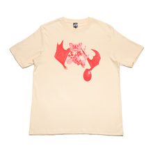 Load image into Gallery viewer, "Chloe" Cut and Sew Wide-body Tee White/Beige