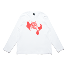 Load image into Gallery viewer, "Chloe" Cut and Sew Wide-body Long Sleeved Tee White/Beige