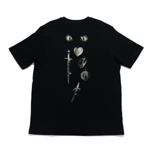 Load image into Gallery viewer, "January" Cut and Sew Wide-body Tee Black