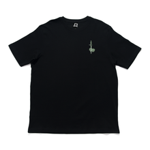 Load image into Gallery viewer, "January" Cut and Sew Wide-body Tee Black