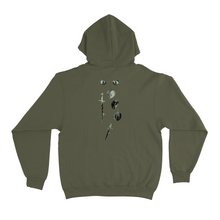 Load image into Gallery viewer, "January" Basic Hoodie Black/Green