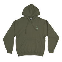 Load image into Gallery viewer, "January" Basic Hoodie Black/Green
