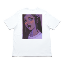 Load image into Gallery viewer, "Stars" Cut and Sew Wide-body Tee White