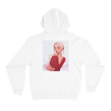 Load image into Gallery viewer, "Red" Basic Hoodie White/Black