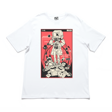 Load image into Gallery viewer, "Gomibako" Cut and Sew Wide-body Tee Black/White